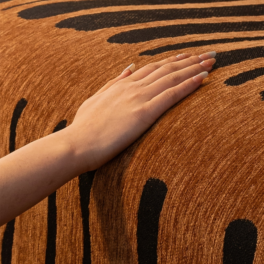 Tribal Chenille Sofa Cover - Soft Microfiber, Stylish Protection 7
