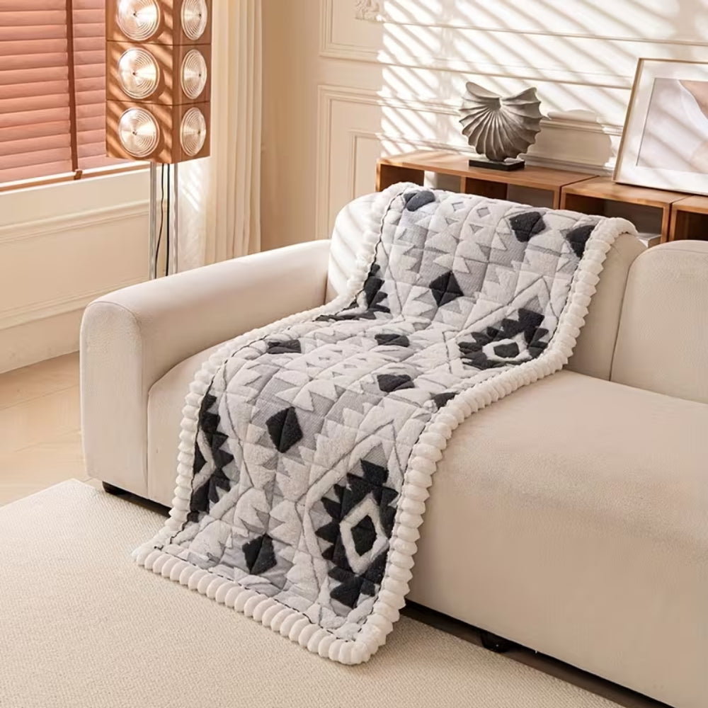 Tundra Couch Cover - Thick Quilted Plush, Pet-Friendly Protection 6