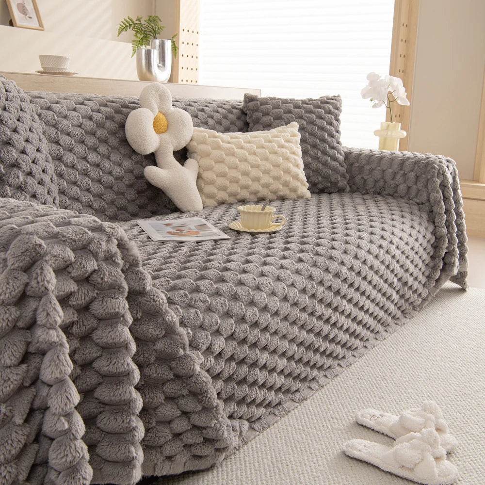 Tundra Sofa Cover - Premium Microfiber, Ultra-Soft, Pet-Friendly 1