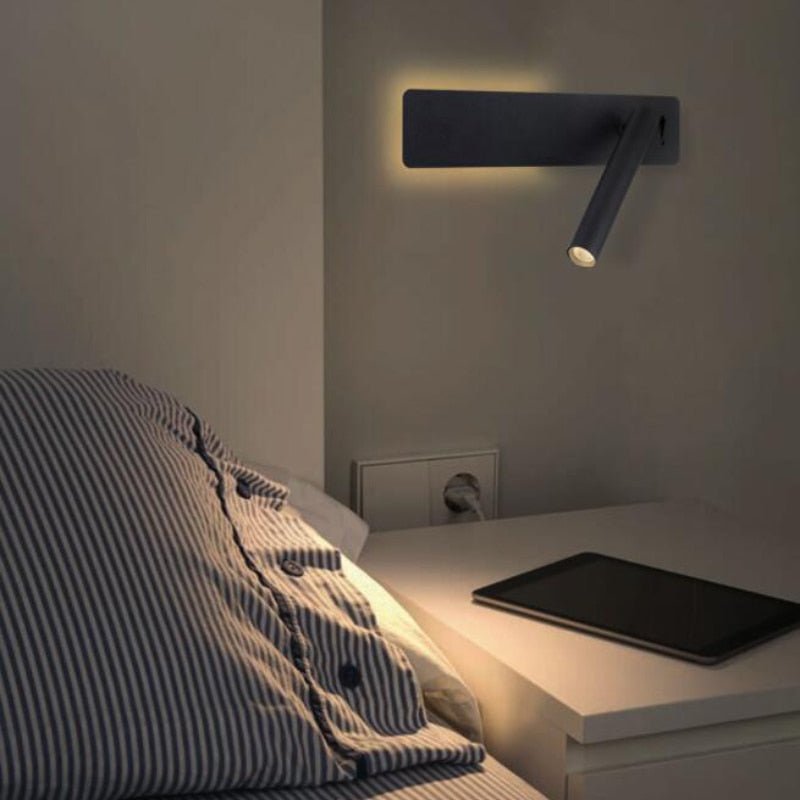Twirllite LED Lamp - Rotatable Wall Light, Adjustable Brightness 2