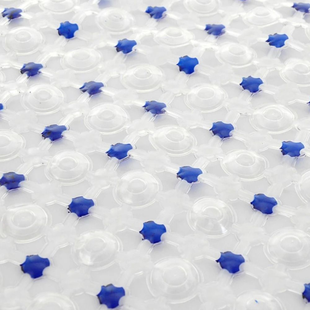Velo Shower Mat - Non-Slip PVC with Suction Cups, Quick Drain Design 6