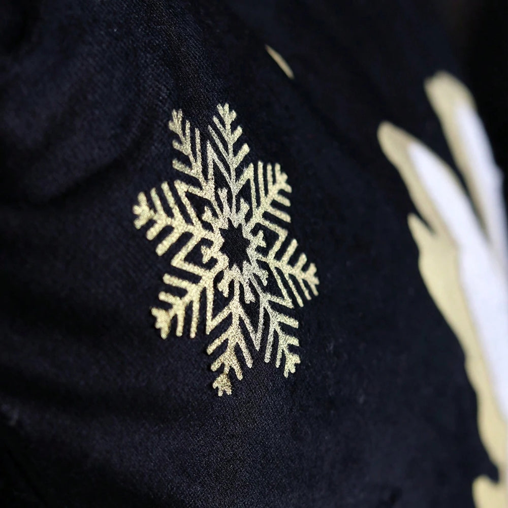 Velora Cushion Cover - Velvet, Embroidered Christmas Tree Design 7