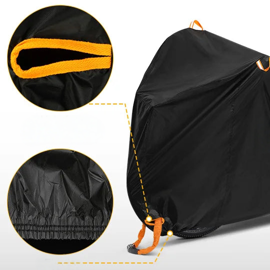 Vespera Bike Cover - Waterproof Oxford Fabric, Reflective Safety 6