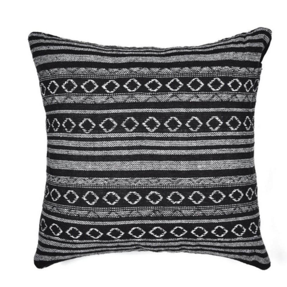 Vibrant Cushion Cover - Woven Microfiber, Bohemian Geometric Design 8