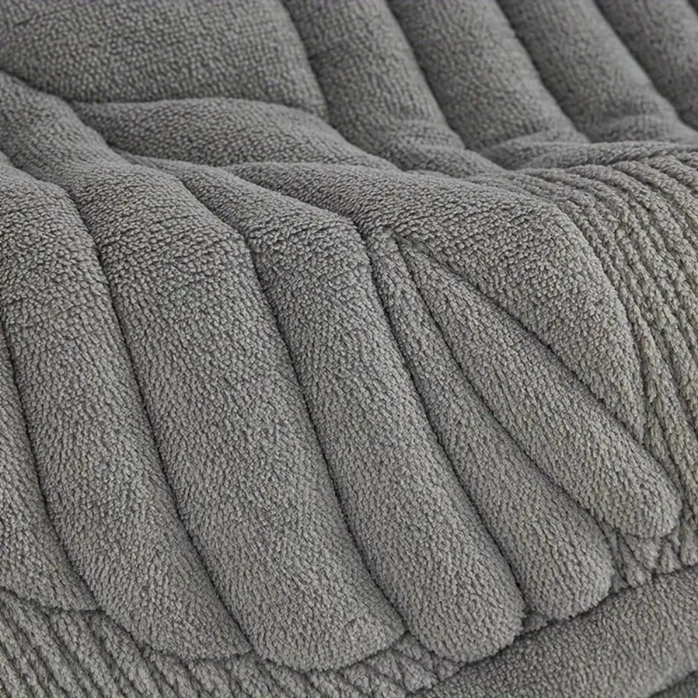 Vibrant Leaf Recliner Cover - Anti-Slip Microfibre, Universal Fit 6