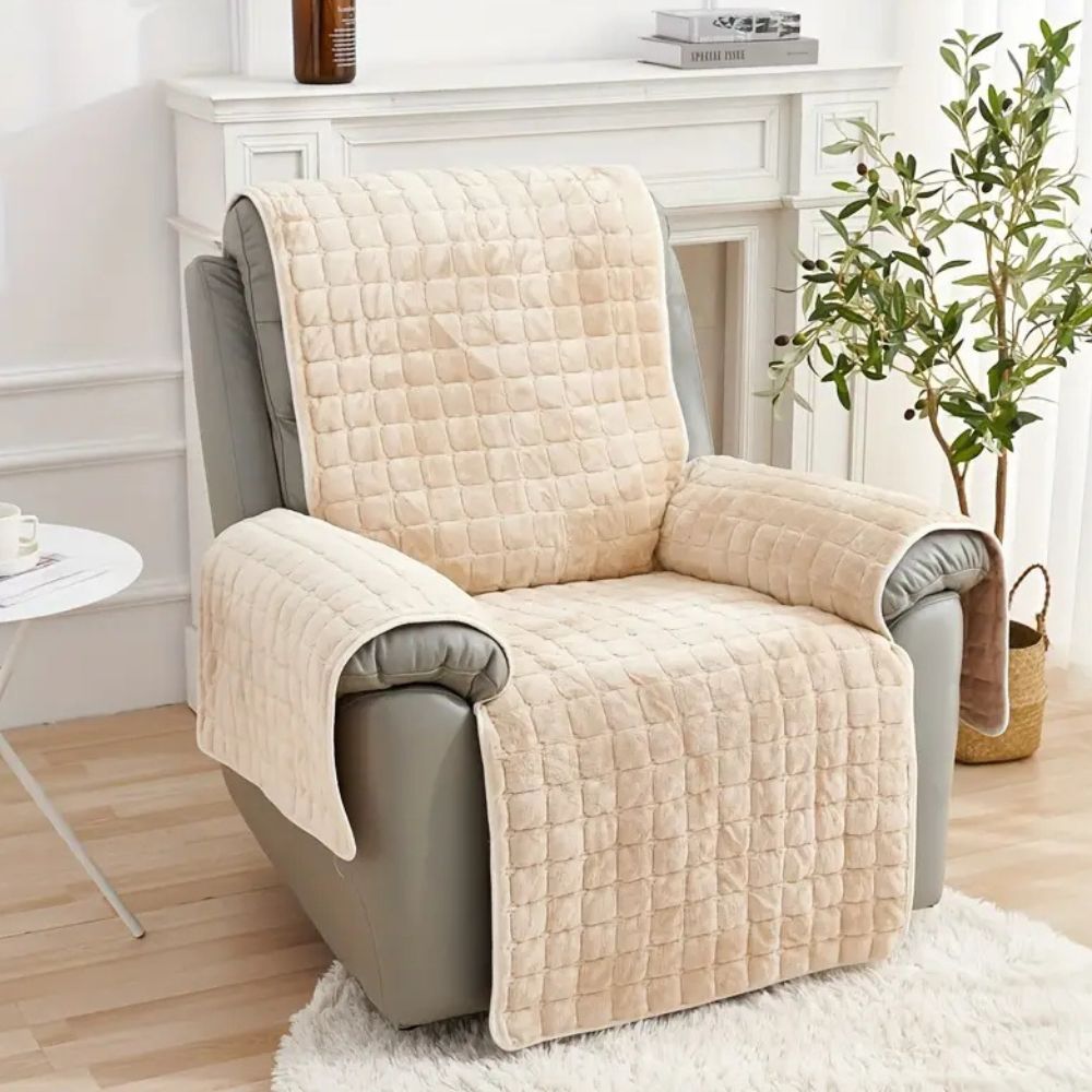 Vibrant Recliner Cover - Microfiber Blend, Non-Slip Design 0