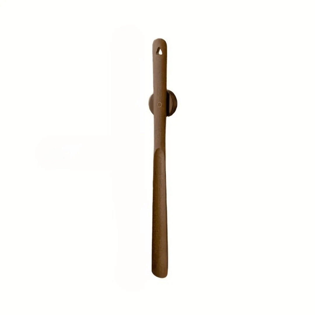 Wesley Long Handled Shoehorn - Beech Wood, Magnetic Wall Mount 10