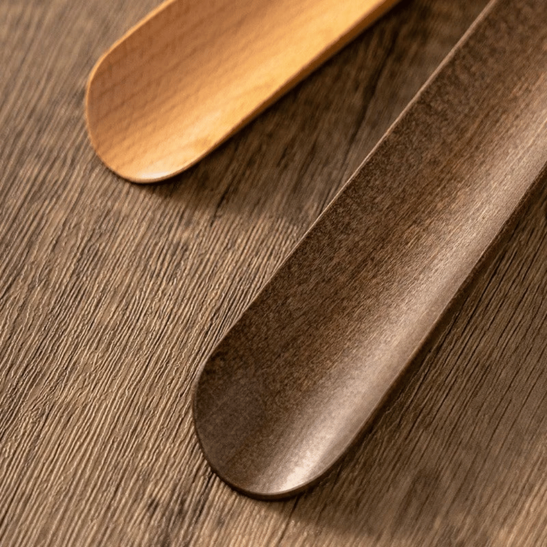 Wesley Long Handled Shoehorn - Beech Wood, Magnetic Wall Mount 6