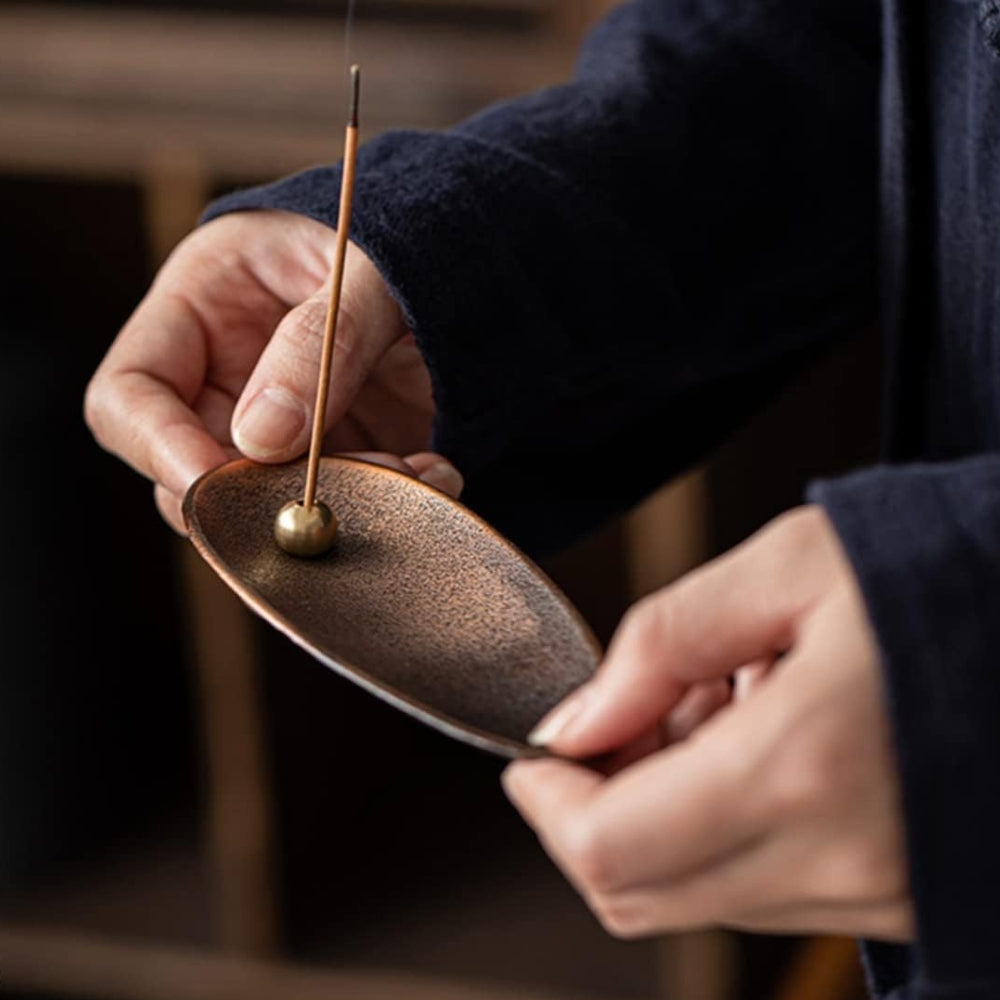 Zircon Incense Holder - Durable Copper, Adjustable Angle 7