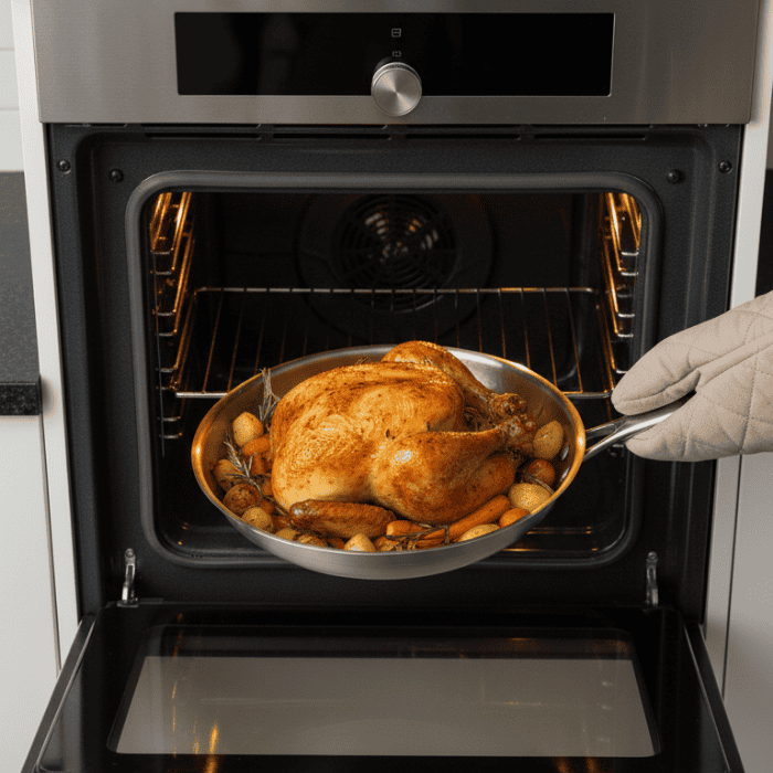 Titanor – Premium Stainless Steel Frying Pan