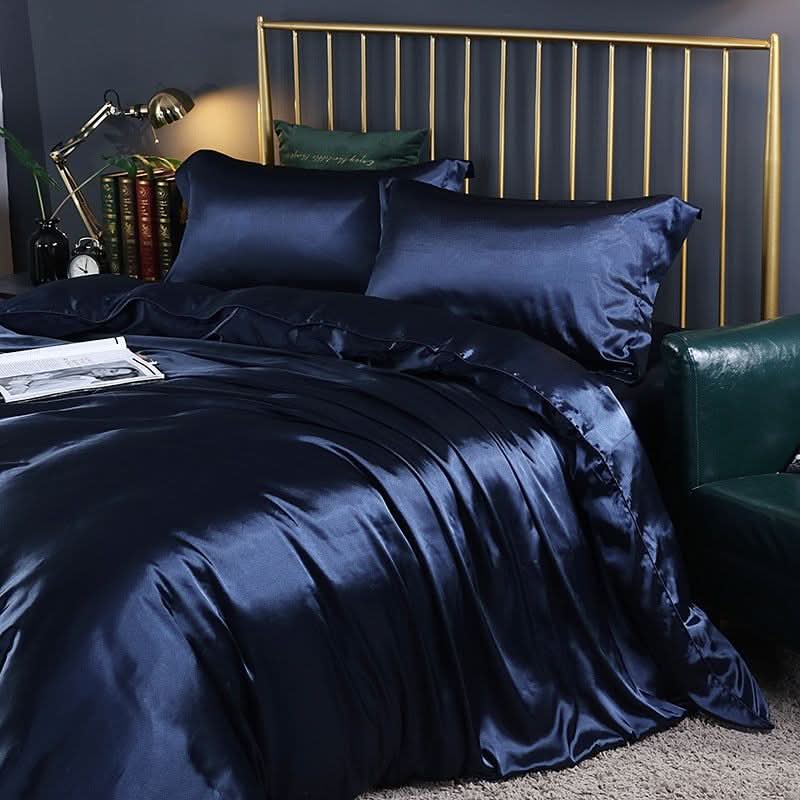 SilkDreamLuxe – Premium Silk/Satin Bedding Set