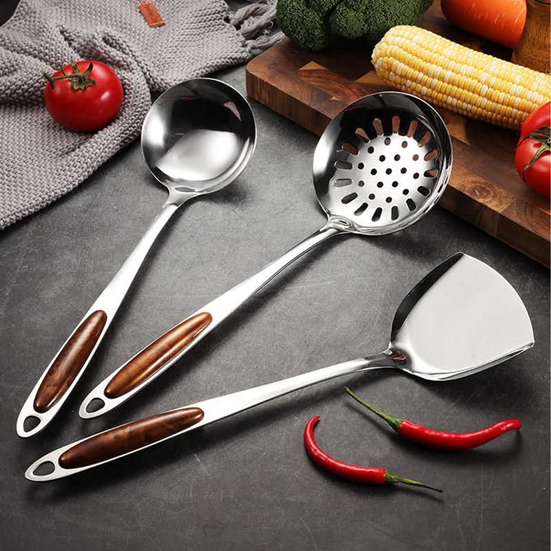SteelCrafte – Premium Stainless Steel Kitchen Utensil Set – Professional Quality Timeless Design