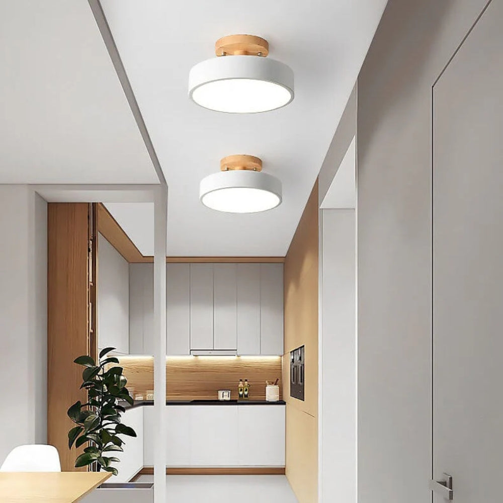Nordique – Modern Semi-Flush LED Ceiling Light