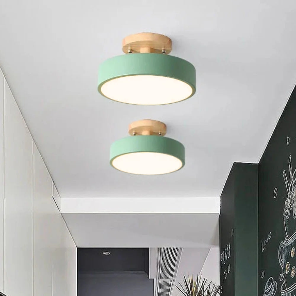 Nordique – Modern Semi-Flush LED Ceiling Light