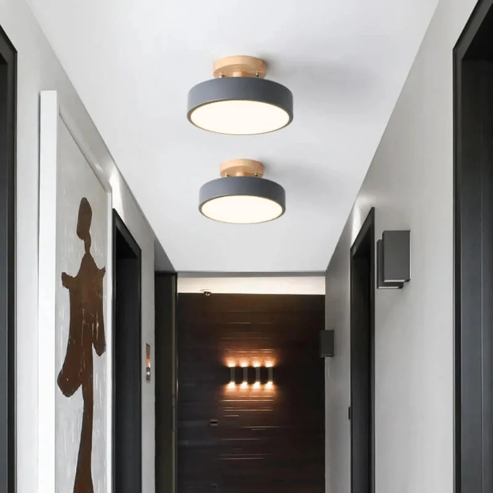 Nordique – Modern Semi-Flush LED Ceiling Light