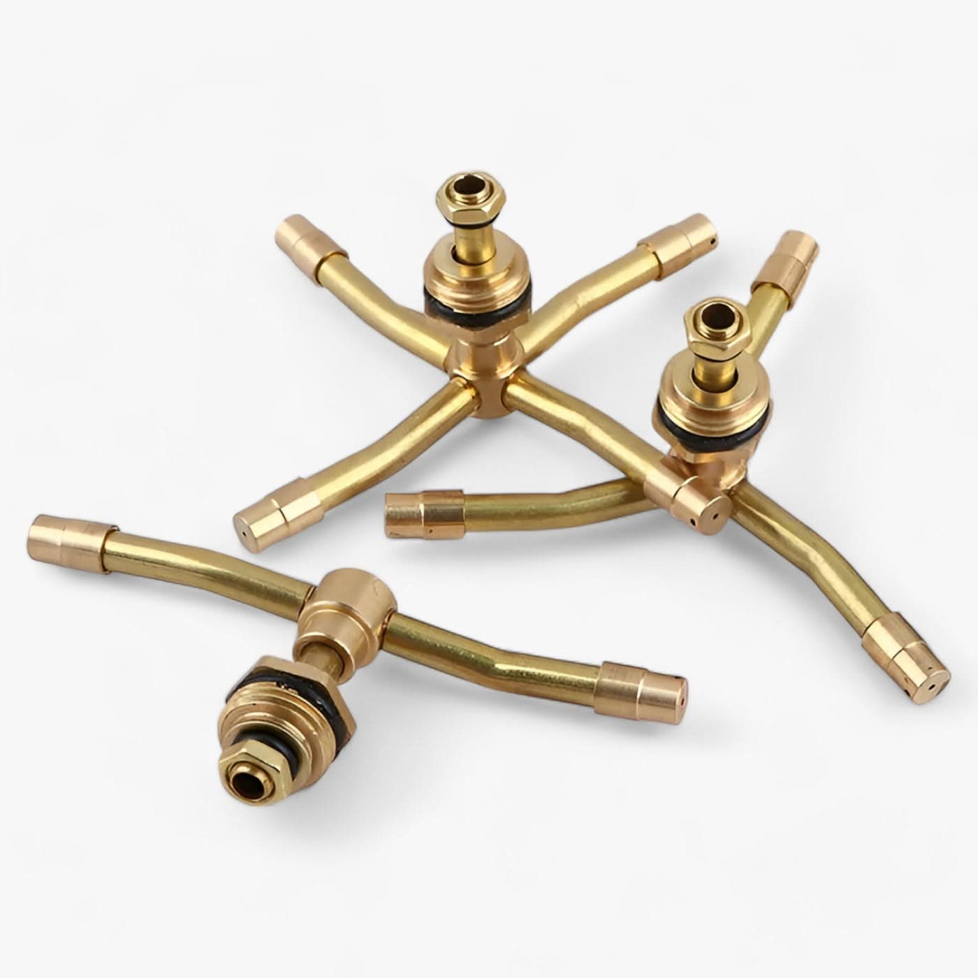 SpinJet Pro – 360° Brass Garden Sprinkler – Adjustable Watering System