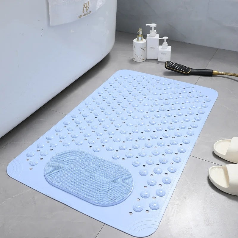 CleanStep – Non-Slip Shower Mat with Built-In Foot Scrubber